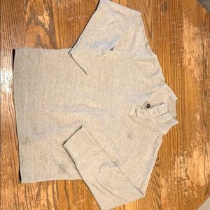 Men’s long sleeve 3/4 Button jacket